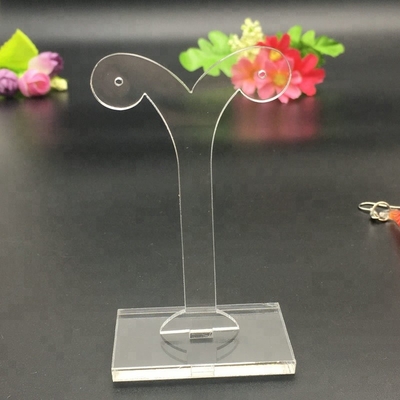 Bentuk Pohon Akrilik Display Perhiasan Rak Anting-Anting Desktop