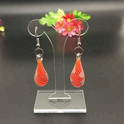 Bentuk Pohon Akrilik Display Perhiasan Rak Anting-Anting Desktop