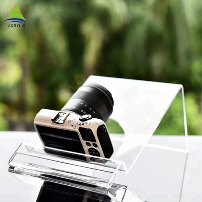 Meja Akrilik Toko Tampilan Transparan Batal Acrylic Camera Display Rack