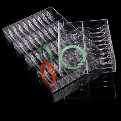 Countertop PMMA Acrylic Bracelet Rack Acrylic Necklace Berdiri Untuk Super Mall