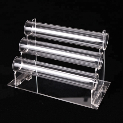 Batal Acrylic Jewelry Pendant Necklace Display Dengan Rod Acrylic