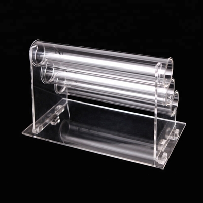Batal Acrylic Jewelry Pendant Necklace Display Dengan Rod Acrylic