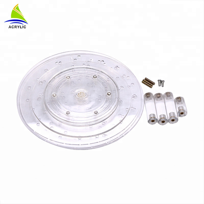Acrylic Counter Tampilan Perhiasan Top Earring Display Stand Tray Untuk Retailer