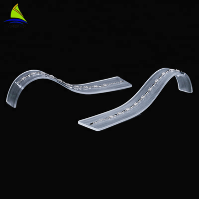 Counter Komersial - Top Acrylic Boutique Jewelry Bracelet Tampilan 5mm Tebal
