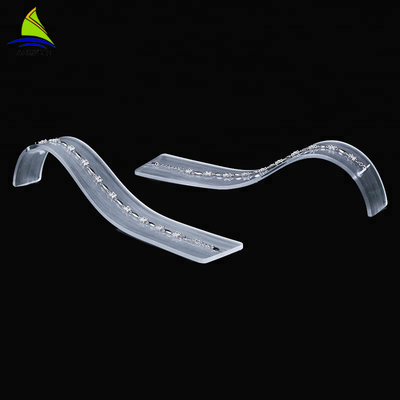 Counter Komersial - Top Acrylic Boutique Jewelry Bracelet Tampilan 5mm Tebal