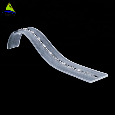 Counter Komersial - Top Acrylic Boutique Jewelry Bracelet Tampilan 5mm Tebal