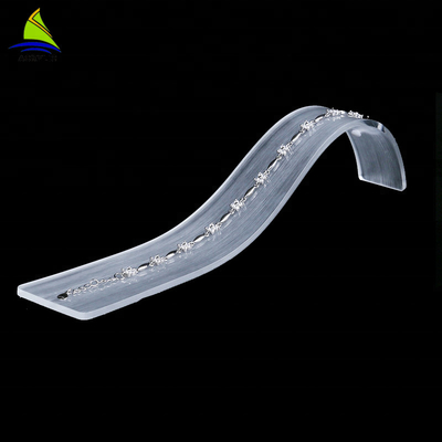 Counter Komersial - Top Acrylic Boutique Jewelry Bracelet Tampilan 5mm Tebal