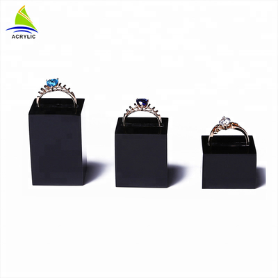 Pameran Perhiasan profesional Berdiri Tunggal Cincin Perhiasan Tampilan ROHS Sertifikasi