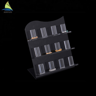 Acrylic Jewelry Display Stand, Acrylic Ring Display Stand, display akrilik berdiri untuk perhiasan