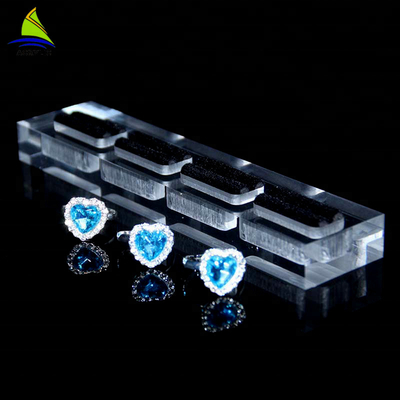 Perhiasan Ring Display Stand Acrylic Ring Display Rack