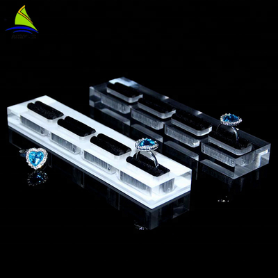 Perhiasan Ring Display Stand Acrylic Ring Display Rack