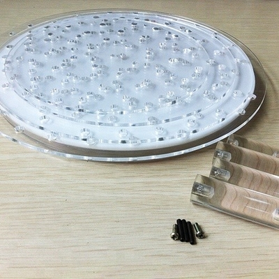 Eco - Friendly Countertop Acrylic Jewelry Holder 3mm Kristal Polishing