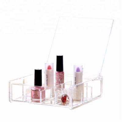 Acrylic Desktop Makeup Tool Holder Organizer Penyimpanan Kosmetik Akrilik