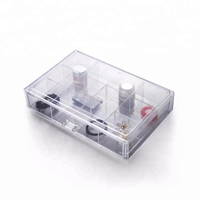 Acrylic Desktop Makeup Tool Holder Organizer Penyimpanan Kosmetik Akrilik