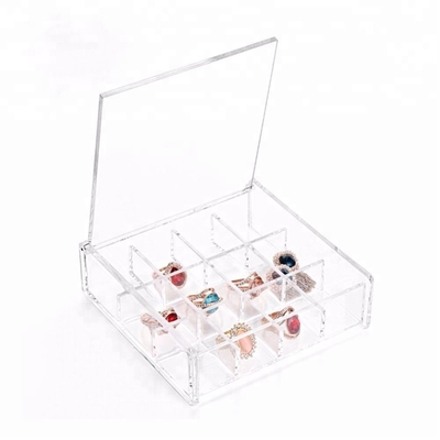 Acrylic Desktop Makeup Tool Holder Organizer Penyimpanan Kosmetik Akrilik