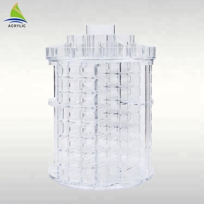 Hapus Mode Akrilik Tampilan Kosmetik Berputar Acrylic Lipstik Organizer