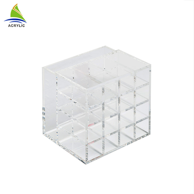 Counter Top Acrylic Display Kosmetik Acrylic Cosmetic Lipstick Organizer