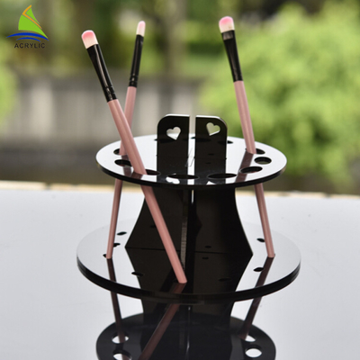 Disesuaikan pemegang pemegang sikat akrilik makeup sikat