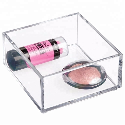 Acrylic Makeup Organizer Acrylic Kotak Penyimpanan Kosmetik Tray CE Sertifikasi
