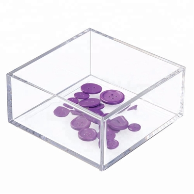 Acrylic Makeup Organizer Acrylic Kotak Penyimpanan Kosmetik Tray CE Sertifikasi