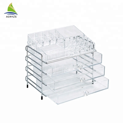 Kustom 3 Laci Batal Acrylic Makeup Organizer
