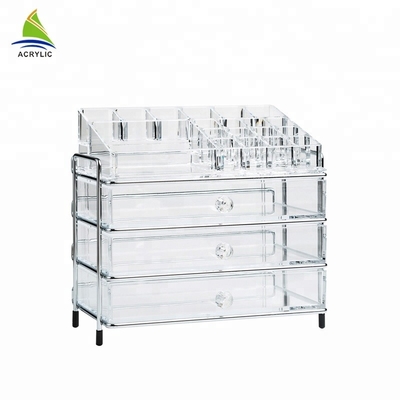 Kustom 3 Laci Batal Acrylic Makeup Organizer