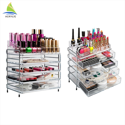 Belanja Profesional Mall Acrylic Drawer Makeup Organizer