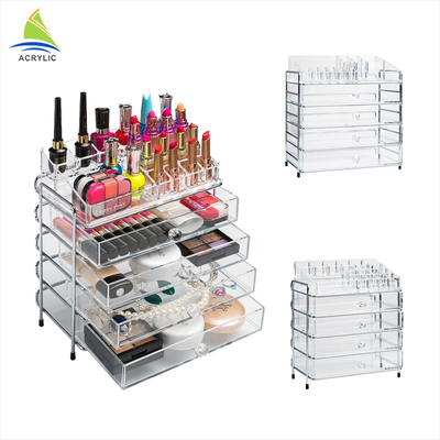 Belanja Profesional Mall Acrylic Drawer Makeup Organizer