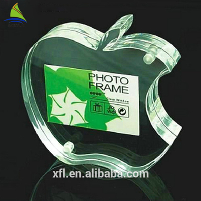 Hapus Transparan Batal Acrylic Frames Acrylic Foto Blok Laser Die - Cut