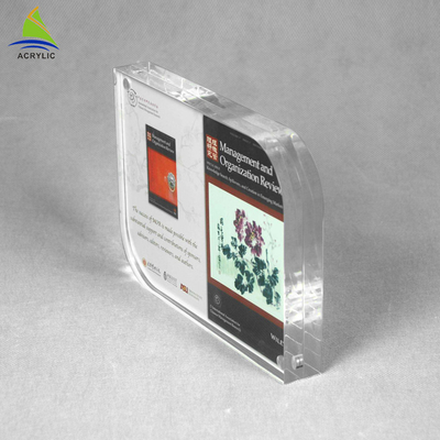 Hapus Transparan Batal Acrylic Frames Acrylic Foto Blok Laser Die - Cut
