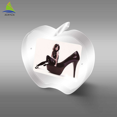 Hapus Transparan Batal Acrylic Frames Acrylic Foto Blok Laser Die - Cut