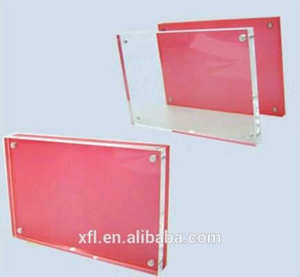 Hapus Transparan Batal Acrylic Frames Acrylic Foto Blok Laser Die - Cut