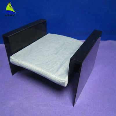 Acrylic Pet Bed Cave House Untuk Anjing Dan Kucing Acrylic Dining Room Chairs