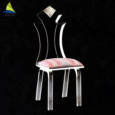 Kamar Tidur Kustom Acrylic Furniture Eco - Friendly Batal Acrylic Acrylic Chair