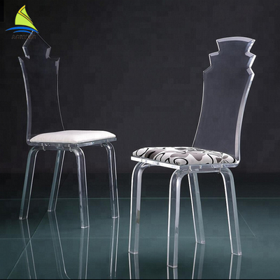 Kamar Tidur Kustom Acrylic Furniture Eco - Friendly Batal Acrylic Acrylic Chair