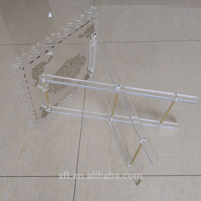 Perabot akrilik kustom lingkungan furniture akrilik yang jelas meja lipat akrilik