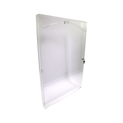Kustom Wall Mount Batal Acrylic Jersey Tampilan Kasus Silk Screen Printing