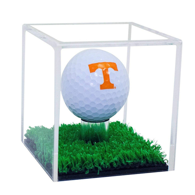 Modern Persegi Kecil Akrilik Bola Golf Tampilan Kotak Kekerasan Kekerasan Tinggi