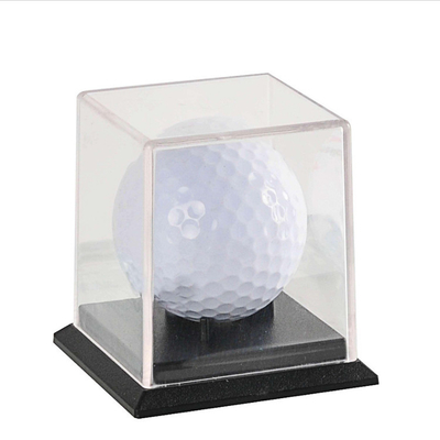 Kotak Display Akrilik disesuaikan Kasus Bola Akrilik Bola Golf Kecil yang Elegan