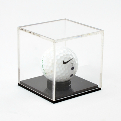Kotak Display Akrilik disesuaikan Kasus Bola Akrilik Bola Golf Kecil yang Elegan