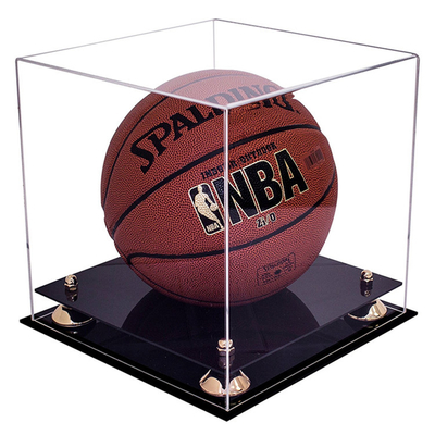 PMMA Acrylic Cube Tampilan Kasus Akrilik Tampilan Basket Kasus Umur Panjang
