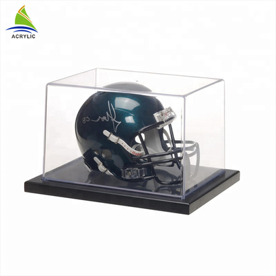 Eco - Friendly Acrylic Cube Tampilan Kasus Transparan Hapus Kasus Acrylic 3D Tunggal