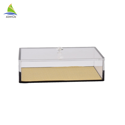 Kotak Persegi Akrilik Kotak Plexiglass Acrylic Acrylic Persegi Transparan
