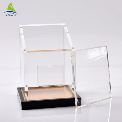 Kotak Persegi Akrilik Kotak Plexiglass Acrylic Acrylic Persegi Transparan