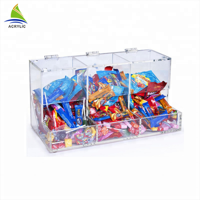 Promosi Acrylic Display Candy Custom Acrylic Candy Box Ramah Lingkungan