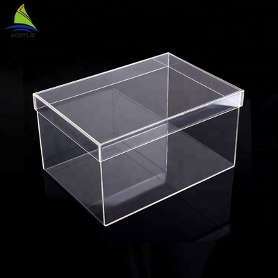 Organik Glass Custom Clear Acrylic Shoe Boxes