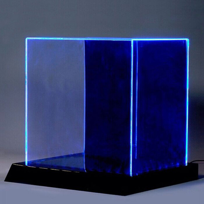 Eco - Friendly Acrylic Light Box Tampilan Acrylic Led Sign Silk Screen Printing
