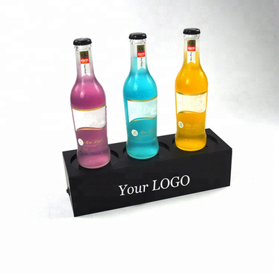 Custom Plexiglass Led Liquor Bottle Display 3 - Botol Led Acrylic Wine Rack