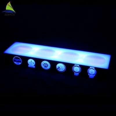 Desain Modern Batal Led Botol Display Led Acrylic Botol Anggur Rak Display