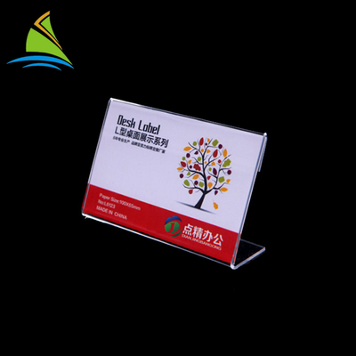 Kerataan Akrilik Display Sign Holder Acrylic Logo Merk Elegant Design